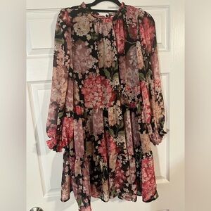 Floral Long Sleeve Dress